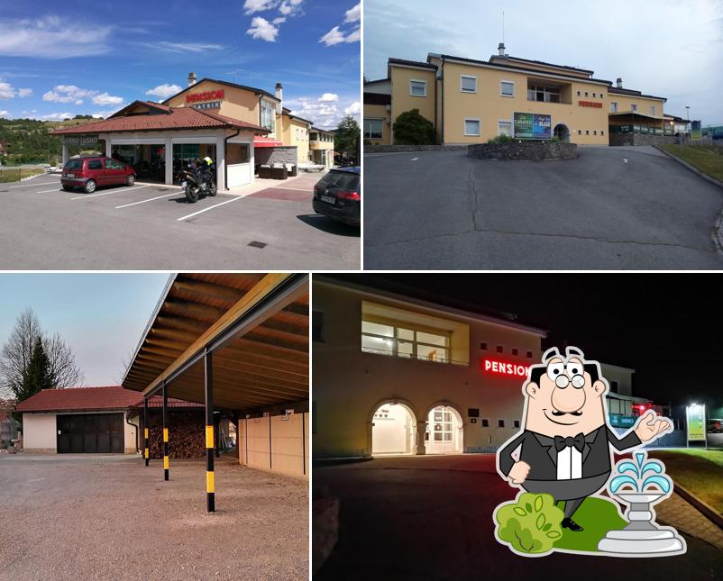 Gli esterni di Pension Patrik