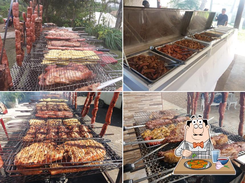 Asas de frango em Edson Churrasqueiro