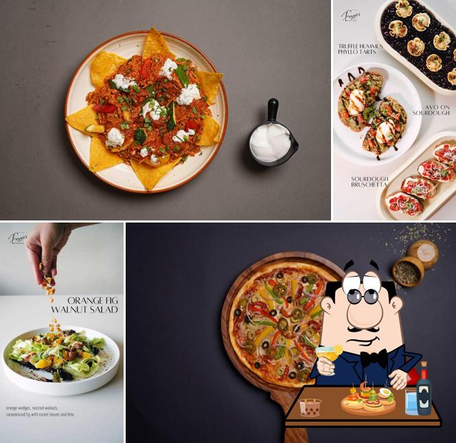 Bruschetta at Fozzie's Pizzaiolo. Cafe. Deli