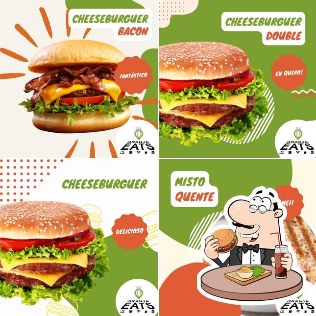 Hambúrguer em Granja Eats