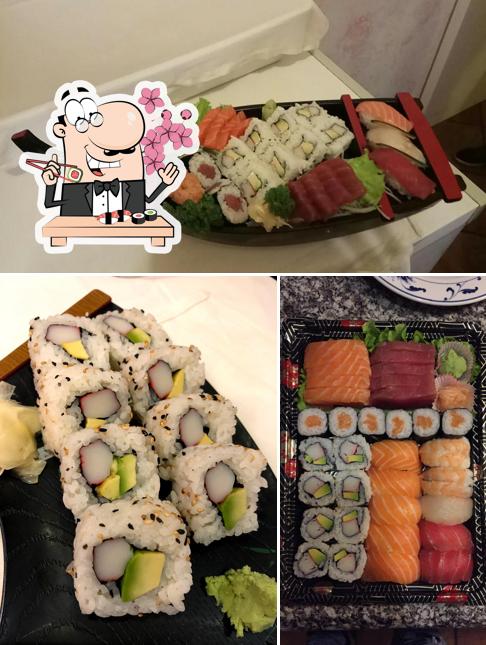Prenditi le varie opzioni di sushi