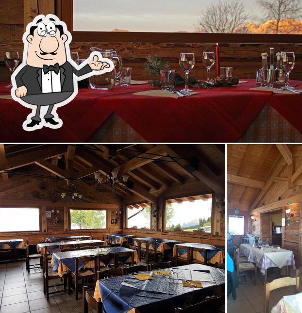 Gli interni di Agriturismo Malga Mezzomiglio