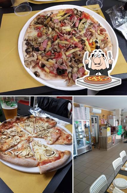 A Pizzeria Gli Storditi, puoi provare una bella pizza
