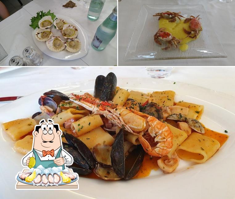 Ristorante Da Federico Di Trevisan Federico offre un'ampia varietà di prodotti di cucina di mare