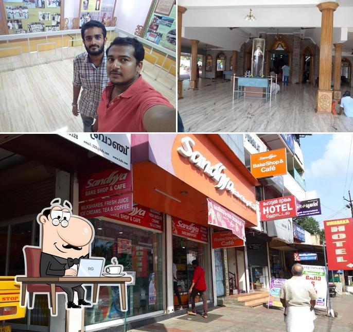 Check out how Sandhya Bake Shop & Cafe looks inside