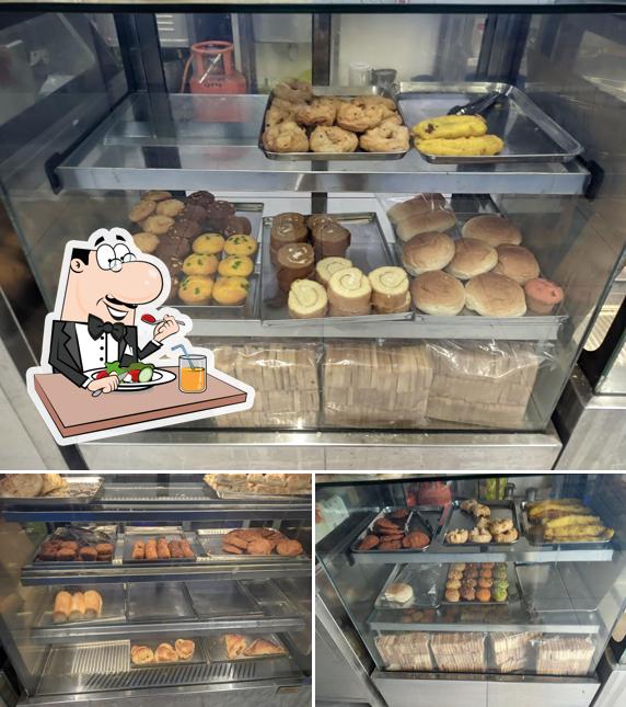 Take a look at the photo showing food and interior at TEA COFFEE FOOD