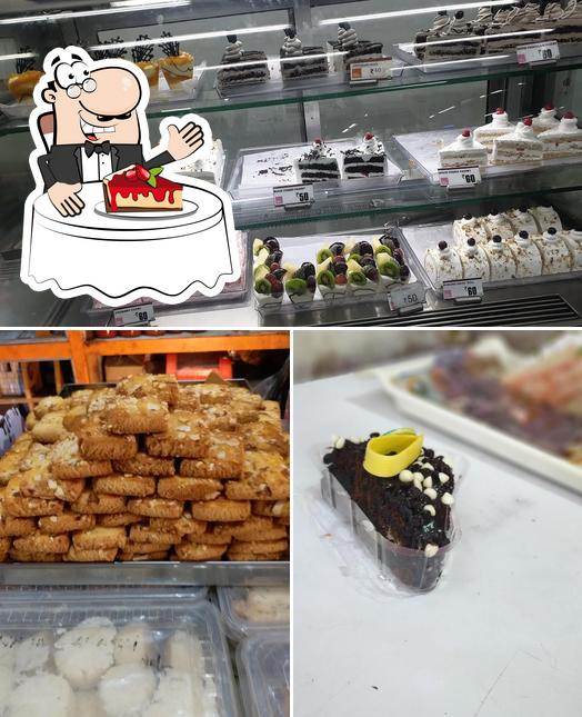 Kailash Juice And Bakery serves a selection of sweet dishes
