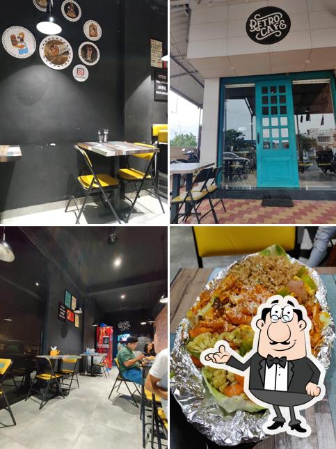 Check out how Retro cafe looks inside