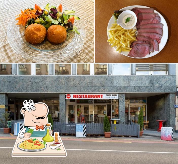 Cibo al Code Bar- kebab pizza & Lausanne gare