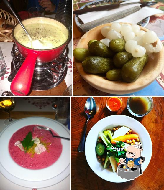 Cibo al Auberge du Chalet des Enfants