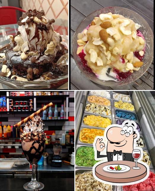 Food at B'Creamy