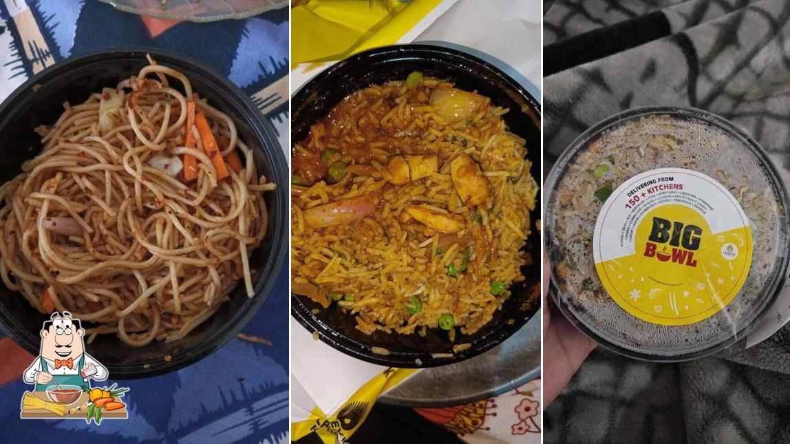 Spaghetti bolognese at Big Bowl