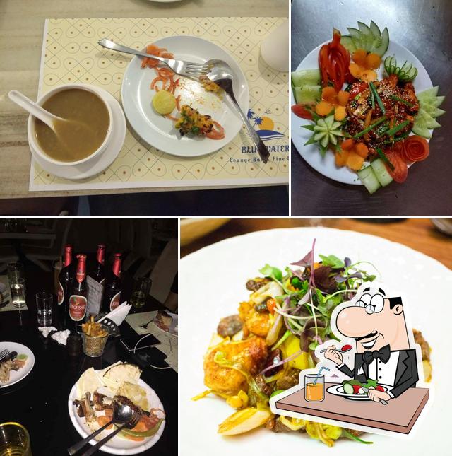 Food at Blue Waters-Lounge Bar and Fine Dining