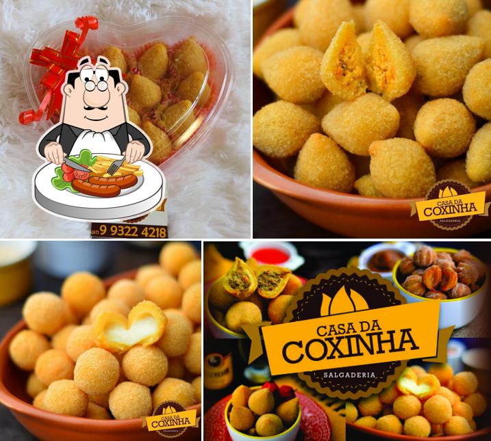 Comida em Casa da Coxinha Salgaderia - Salgados e Churros para festas à pronta entrega