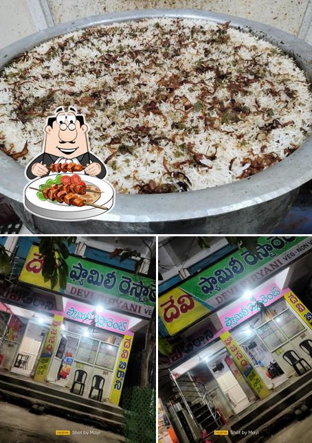 Food at Devi Family Restaurant