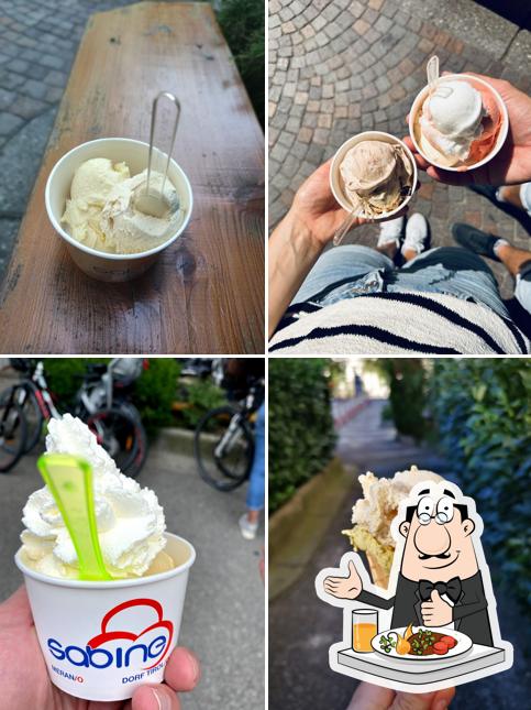 Cibo al Eisdiele Sabine Gelateria