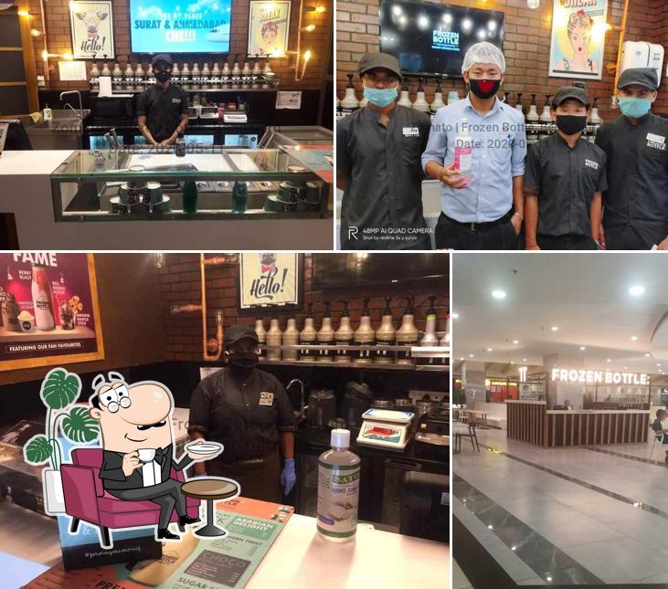 Check out how Frozen Bottle - Milkshakes, Desserts, and Ice Cream looks inside