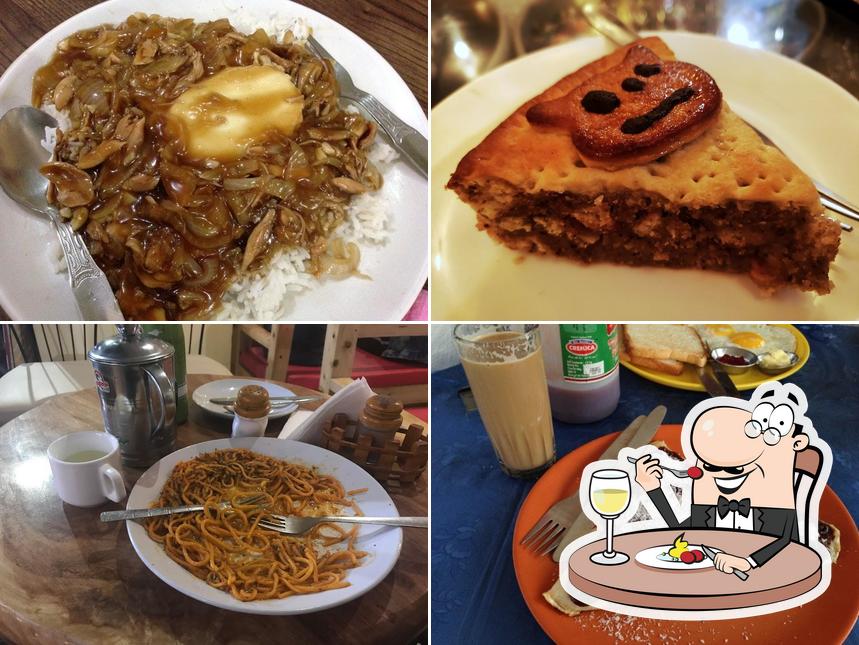 Food at Mona Lisa Cafe