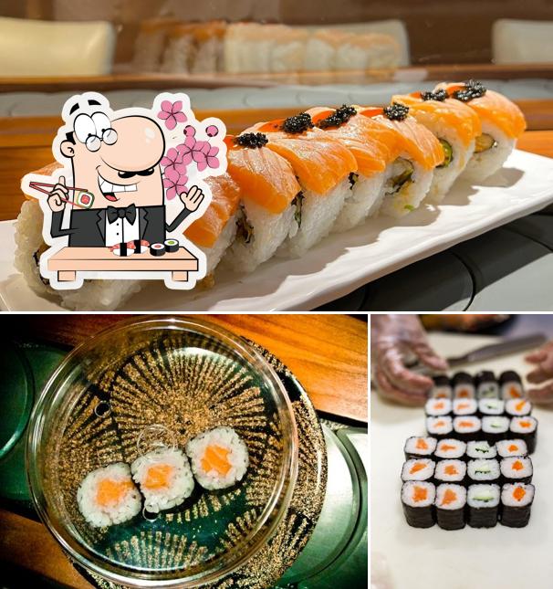 Ordina le varie opzioni di sushi