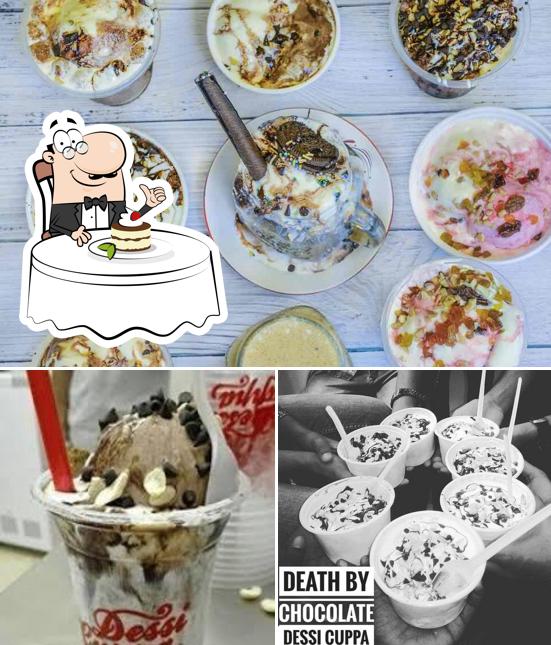 Dessi Cuppa offers a range of desserts