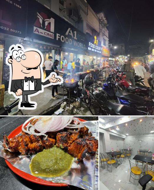 The interior of A1 Food World - Dashamakan