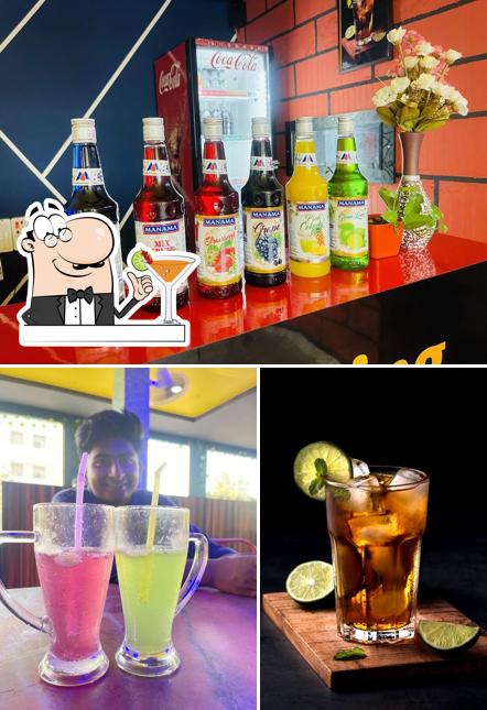 Pick a drink from the menu