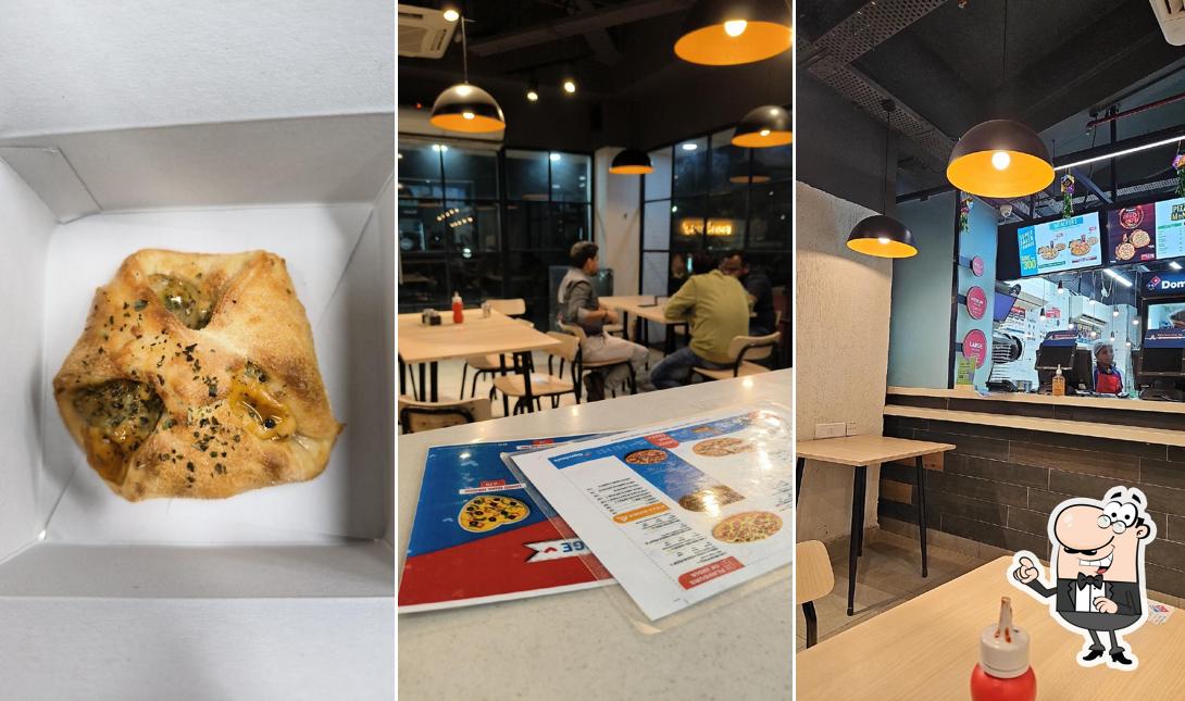 Check out how Domino's Pizza Airoli, Mumbai looks inside