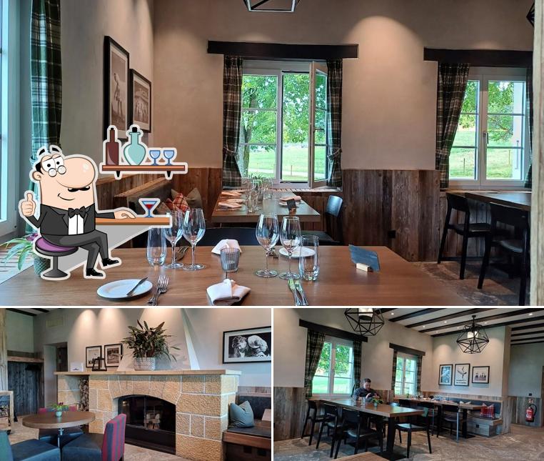 Gli interni di Ristorante End der Welt