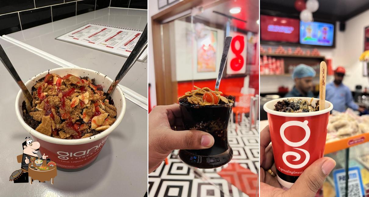 Meals at Giani's Ice-cream