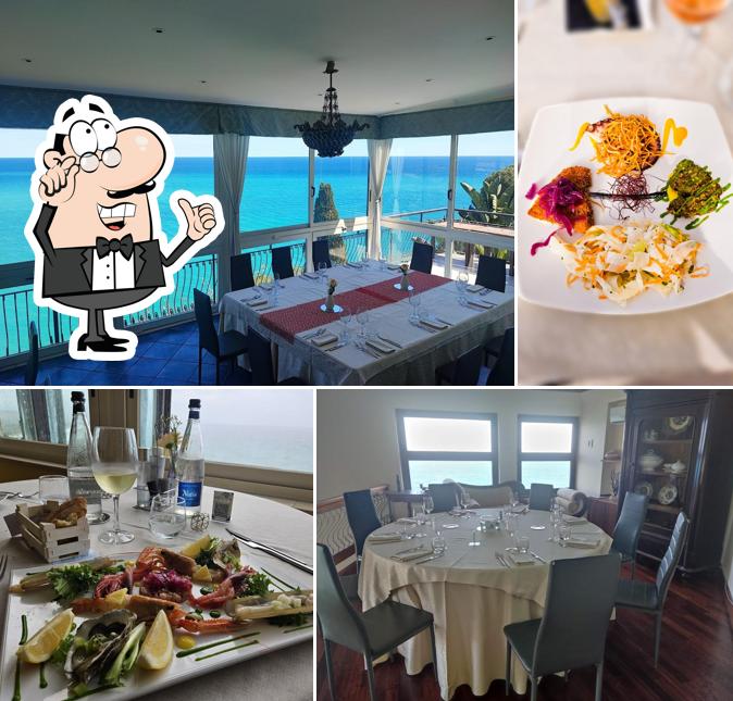 Gli interni di Luna Convento Ristorante