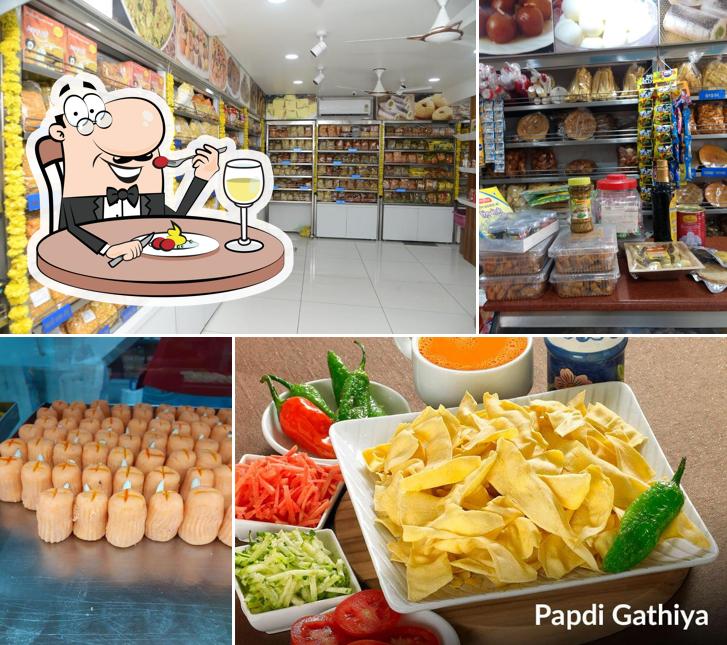 Food at Madhuram sweet & Farsan