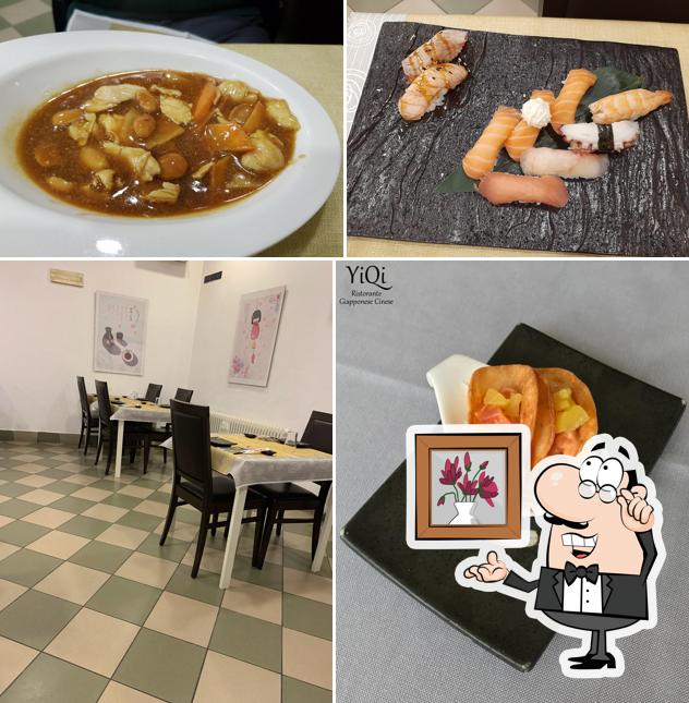 Dai un'occhiata agli interni di Sushi YiQi