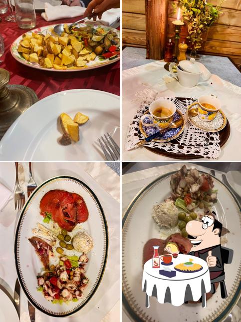 Piatto di formaggi al Taverna Tatjana Piatto di formaggi al Taverna Tatjana