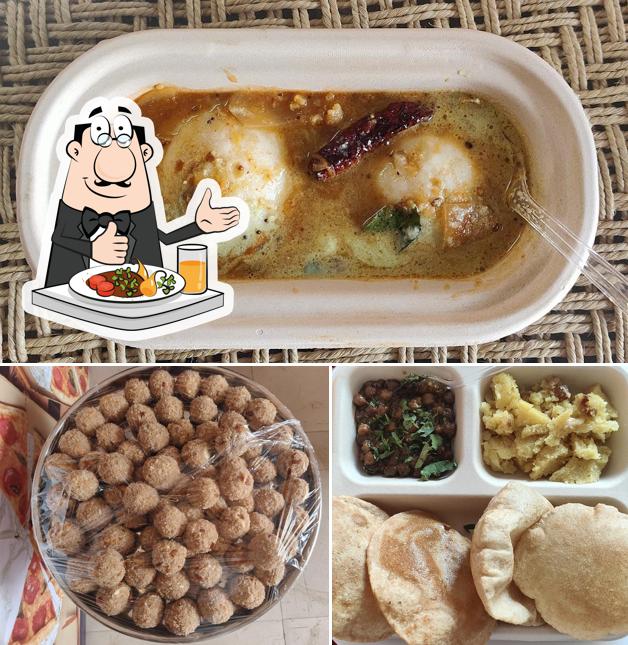 Food at Tiny Morsel Cafe