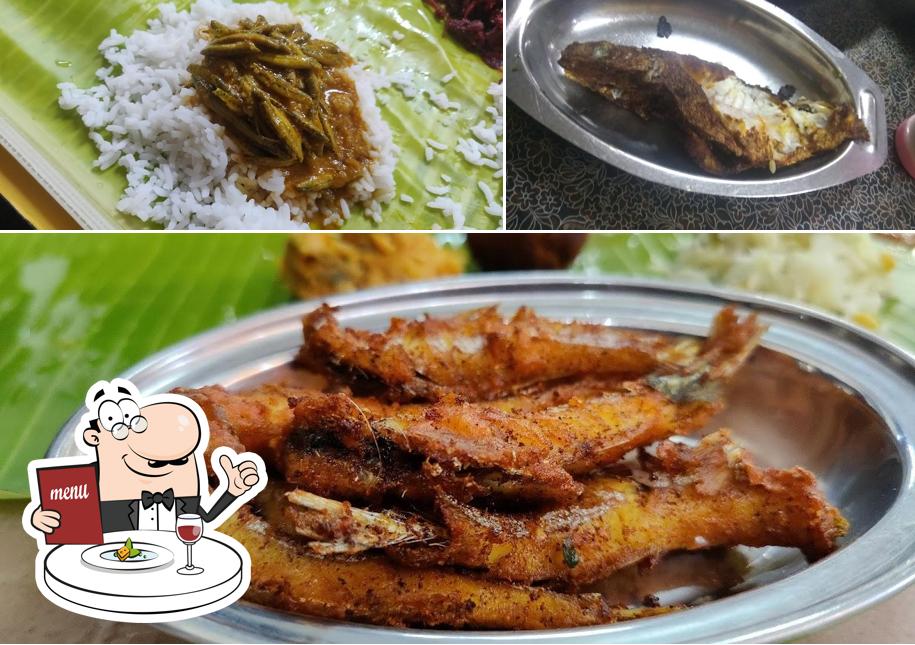 Meals at Trichy Karthik Mess