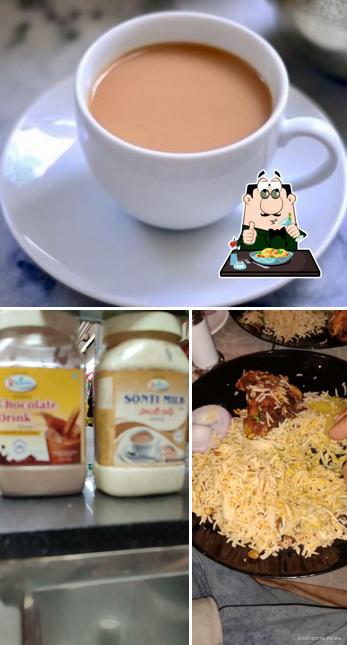 This is the image displaying food and beverage at Zamzam family restaurant