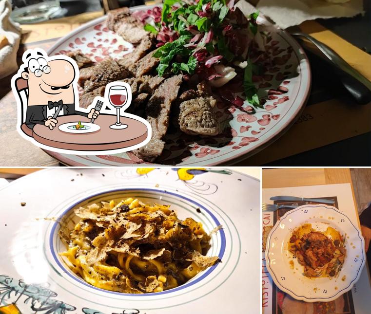 Cibo al Ristoteca Mordievai