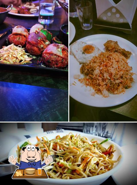 Food at SpiNach Restaurant