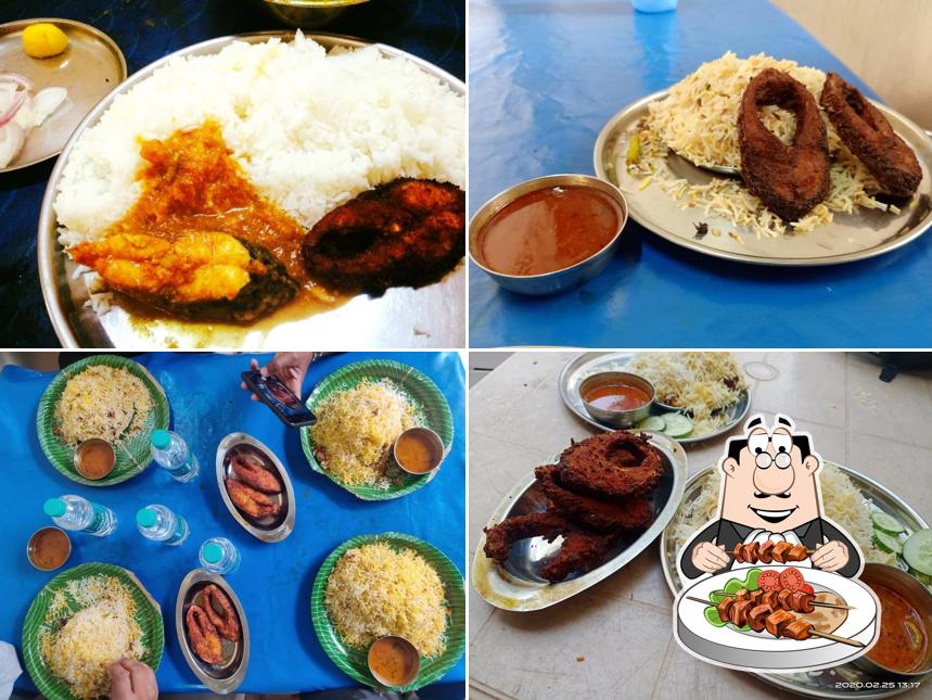 Meals at Telangana State Fish Canteen