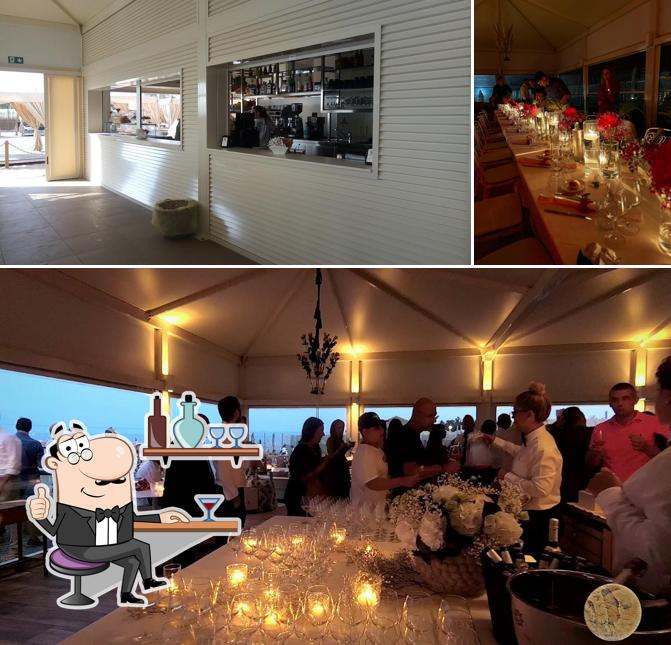 Gli interni di Sabbia e Sale feeling beach