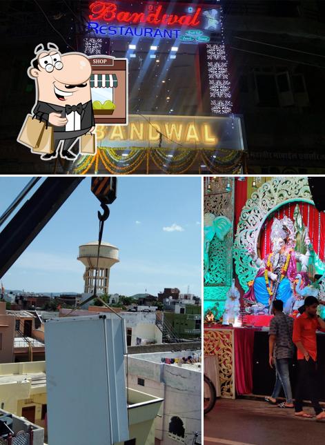 The exterior of Bandwal Restaurant