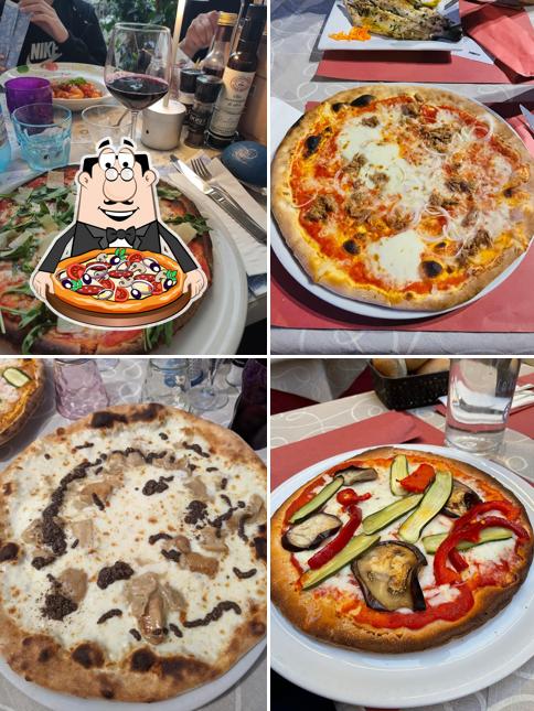 A Bar Ristorante Pizzeria La Bussola, puoi assaggiare una bella pizza