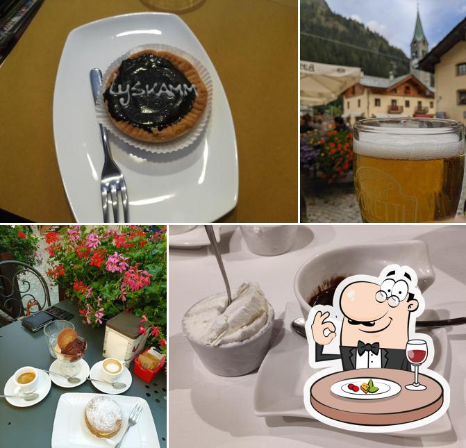 Platti al Bar Pasticceria Lyskamm