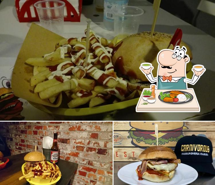 Tra le diverse cose da Carnivorous Panineria Hamburgheria si possono trovare la cibo e bevanda