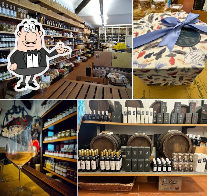 Gli interni di La Vecchia Latteria