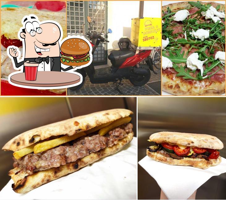 Prenditi un hamburger a Pizzeria Girasole