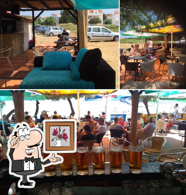 Gli interni di Romero Beach Club Vodice