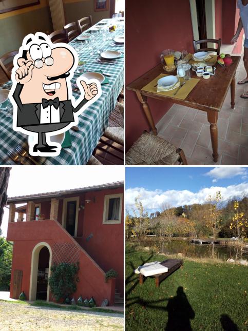 Gli interni di Agriturismo Il Meletto