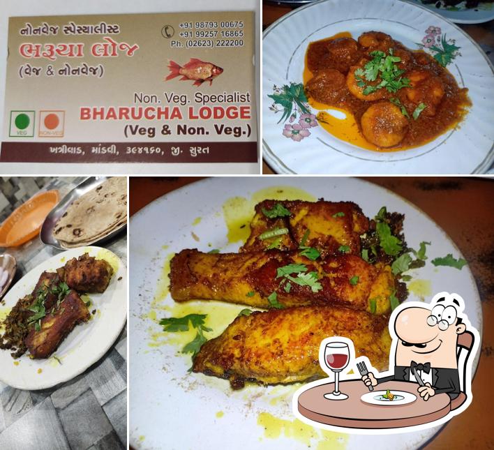 Food at Bharucha Lodge