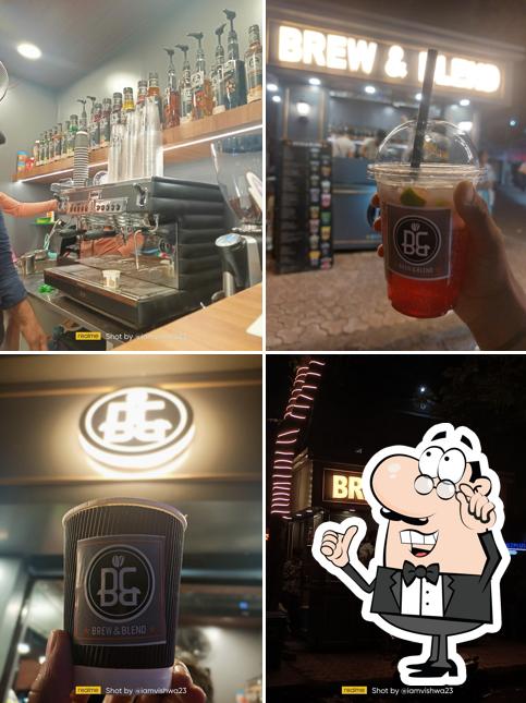 The interior of Brew & Blend